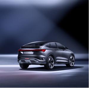 Audi Q4 Sportback e-tron Concept 2020 года 